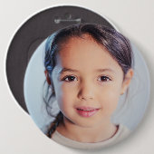 Schaltfläche "Großes benutzerdefiniertes Foto" Button (Vorne & Hinten)