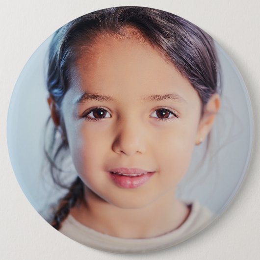 Schaltfläche "Großes benutzerdefiniertes Foto" Button (Vorderseite)