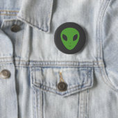 Schaltfläche "Grüne Alien" Button (Beispiel)