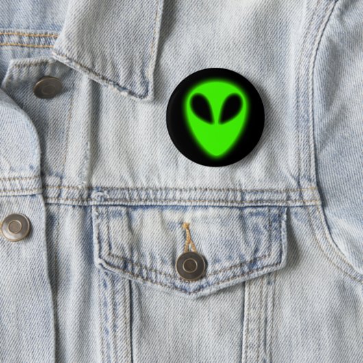 Schaltfläche "Grüne Alien" Button (Beispiel)