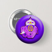 Schaltfläche Gunga Diner Button (Vorne & Hinten)