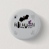 Schaltfläche Halloween Button (mehrere Farben) (Vorderseite)