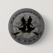 Schaltfläche Halloween Hexen Button (Vorderseite)