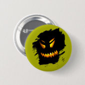 Schaltfläche "Halloween-Jack-O-Lantern" Button (Vorne & Hinten)
