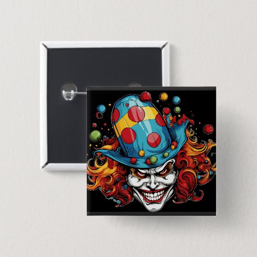 Schaltfläche Halloween/Joker Button (Vorne & Hinten)