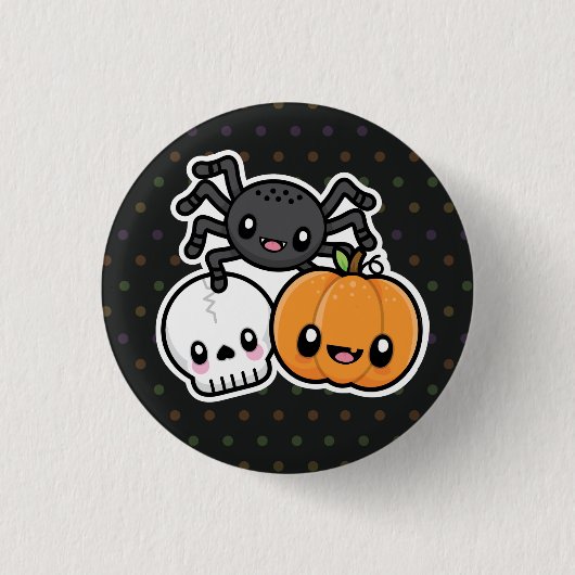 Schaltfläche Halloween-Leckereien Button (Vorderseite)