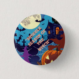 Schaltfläche Halloween-Party Button