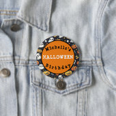 Schaltfläche Halloween Pumpkin & Ghost Button (Beispiel)