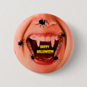Schaltfläche Halloween Spiders Button (Vorderseite)