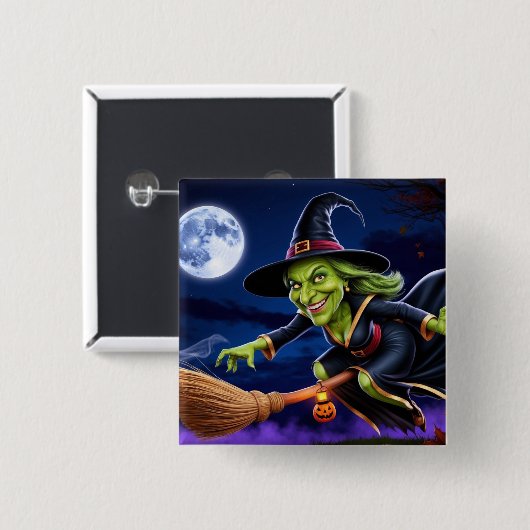Schaltfläche Halloween/Witz Button (Vorne & Hinten)