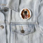 Schaltfläche "Happy Beagle Pinback" Button (Beispiel)