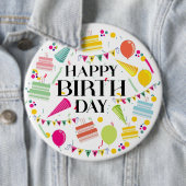 Schaltfläche "Happy Birthday Celebration" Button (Beispiel)