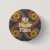 Schaltfläche "Happy Place" Button (Vorderseite)