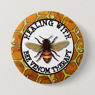 Schaltfläche "Heilung mit Bienenvenom-Therapie" Button