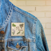 Schaltfläche Herbes de Provence Button