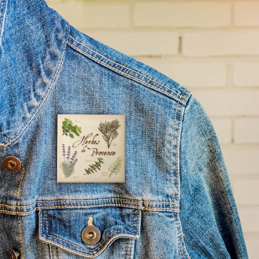 Schaltfläche Herbes de Provence Button