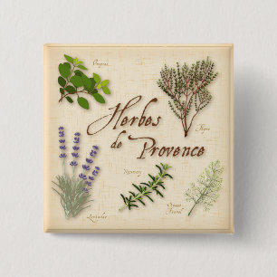 Schaltfläche Herbes de Provence Button
