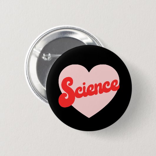 Schaltfläche "Herzwissenschaft" Button (Vorne & Hinten)
