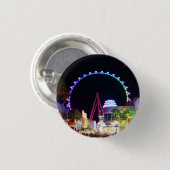 Schaltfläche "High Roller Ferris Wheel Las Vegas # Button (Vorne & Hinten)