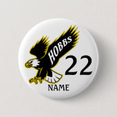 Schaltfläche "Hobbs Eagles" Button (Vorderseite)