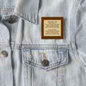 Schaltfläche "Hoffnung und Liebe" Button (Beispiel)