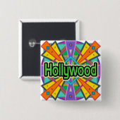 Schaltfläche "Hollywood" für Joy Design Button (Vorne & Hinten)