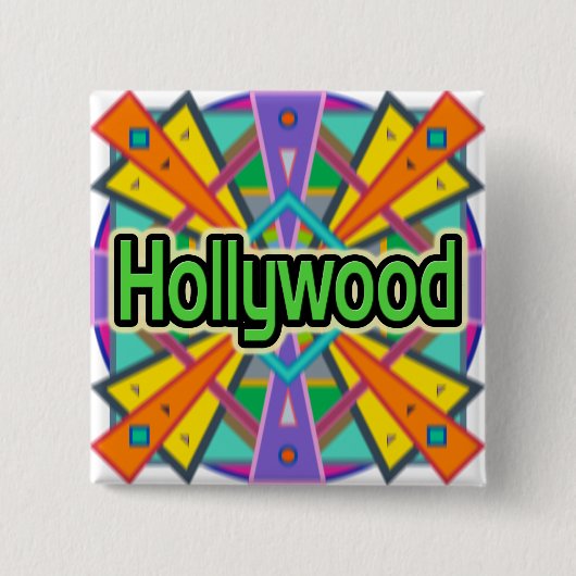 Schaltfläche "Hollywood" für Joy Design Button (Vorderseite)