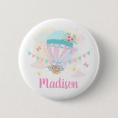 Schaltfläche "Hot Air Balloon Pinback" Button (Vorderseite)