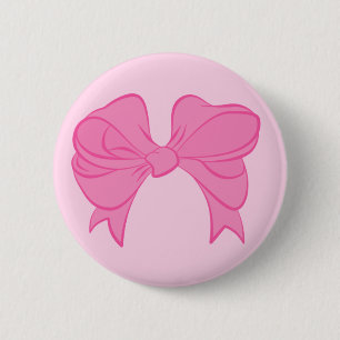 Schaltfläche "Hot Pink Bow" Button