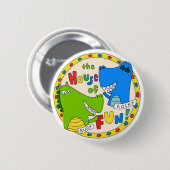 Schaltfläche "House of Fun" Button (Vorne & Hinten)