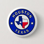 Schaltfläche Houston Texas Button (Vorderseite)