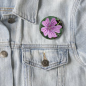 Schaltfläche "hübsche Lila Wildblume" Button (Beispiel)