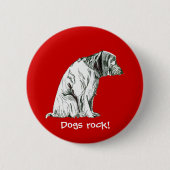 Schaltfläche "Hund setzen" Button (Vorderseite)