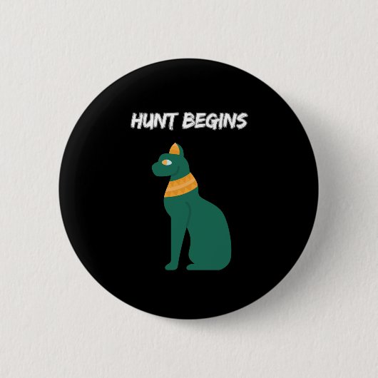 Schaltfläche "Hunt Begins" Button (Vorderseite)