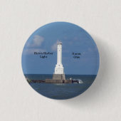 Schaltfläche "Huron Harbour Light" Button (Vorderseite)