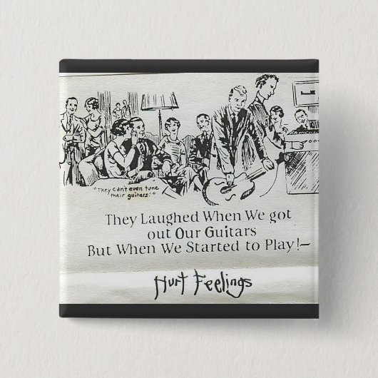 Schaltfläche "Hurt Gefühls" Button (Vorderseite)