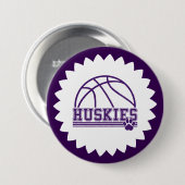 Schaltfläche Huskies Button (Vorne & Hinten)