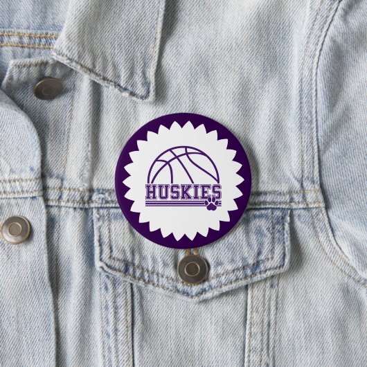Schaltfläche Huskies Button (Beispiel)