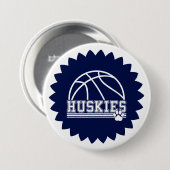 Schaltfläche Huskies Button (Vorne & Hinten)