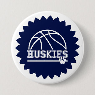 Schaltfläche Huskies Button
