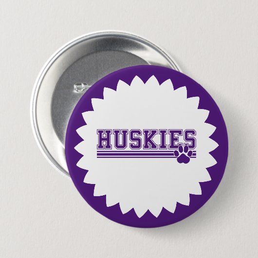 Schaltfläche Huskies Button (Vorne & Hinten)