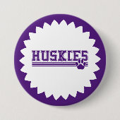 Schaltfläche Huskies Button (Vorderseite)