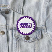 Schaltfläche "Husky Strong"-Button Button (Beispiel)