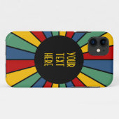 SCHALTFLÄCHE I + Foto, Text, Monogramm Case-Mate iPhone Hülle (Rückseite (Horizontal))