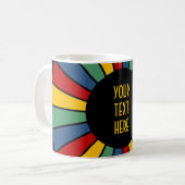 SCHALTFLÄCHE I + Foto, Text, Monogramm Kaffeetasse (Vorderseite Links)