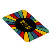 SCHALTFLÄCHE I + Foto, Text, Monogramm Magnet (Rechte Seite)