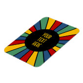 SCHALTFLÄCHE I + Foto, Text, Monogramm Magnet (Linke Seite)