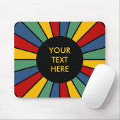 SCHALTFLÄCHE I + Foto, Text, Monogramm Mousepad (Mit Mouse)