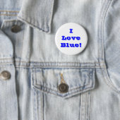 Schaltfläche I Liebe Blau Button (Beispiel)