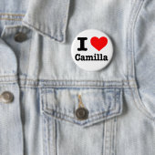 Schaltfläche "I Liebe Camilla" Button (Beispiel)